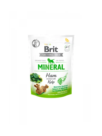 Brit Care Dog Functional Snack Mineral Ham for Puppies