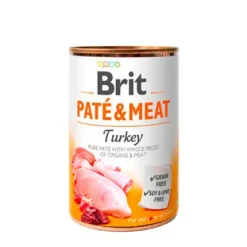 Brit Pate & Meat Turkey 400gr