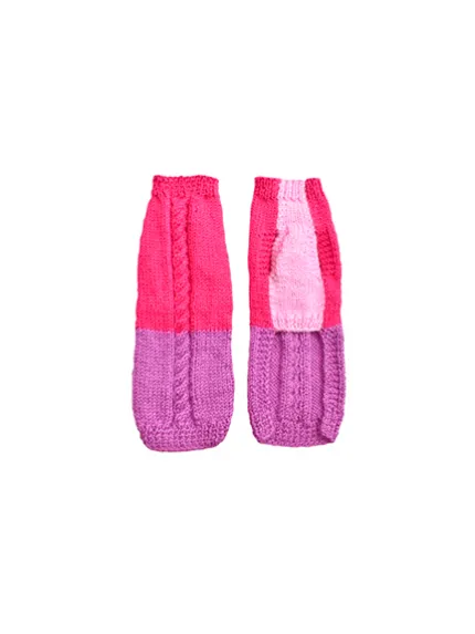 Chaleco Tejido Fucsia