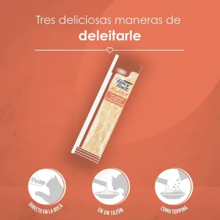 Purina Fancy Feast Puree Kiss con Salmon y Atún