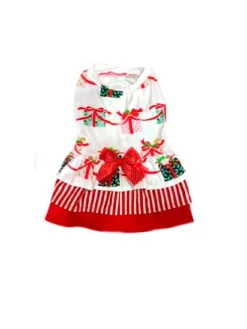 Vestido Algodón Regalos Blanco